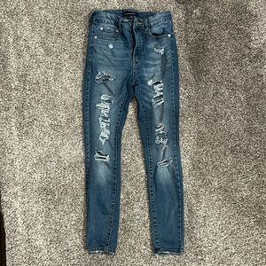 Super high rise jegging